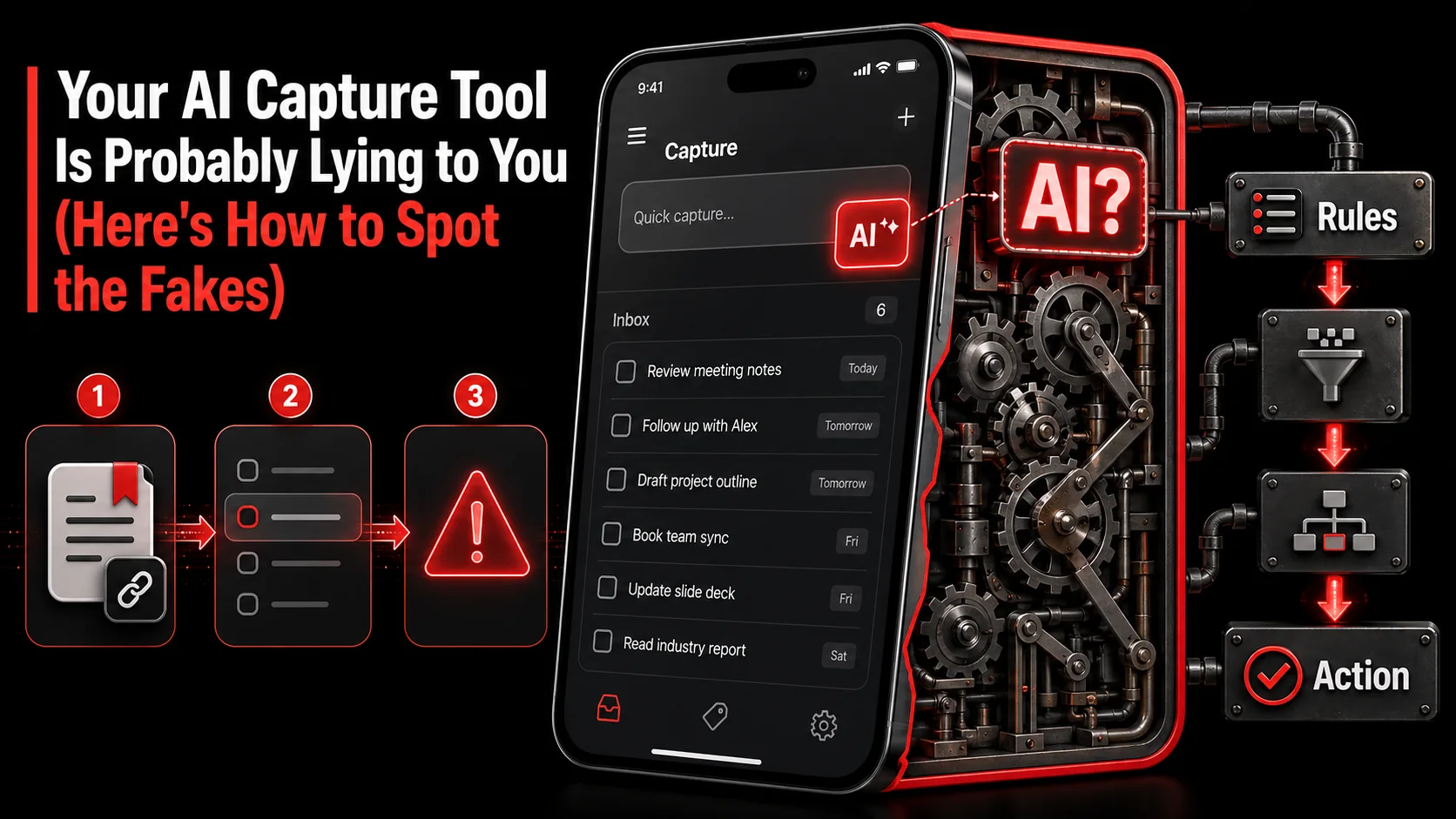 Your AI Capture Tool Is Probably Lying to You (Here's How to Spot the Fakes)