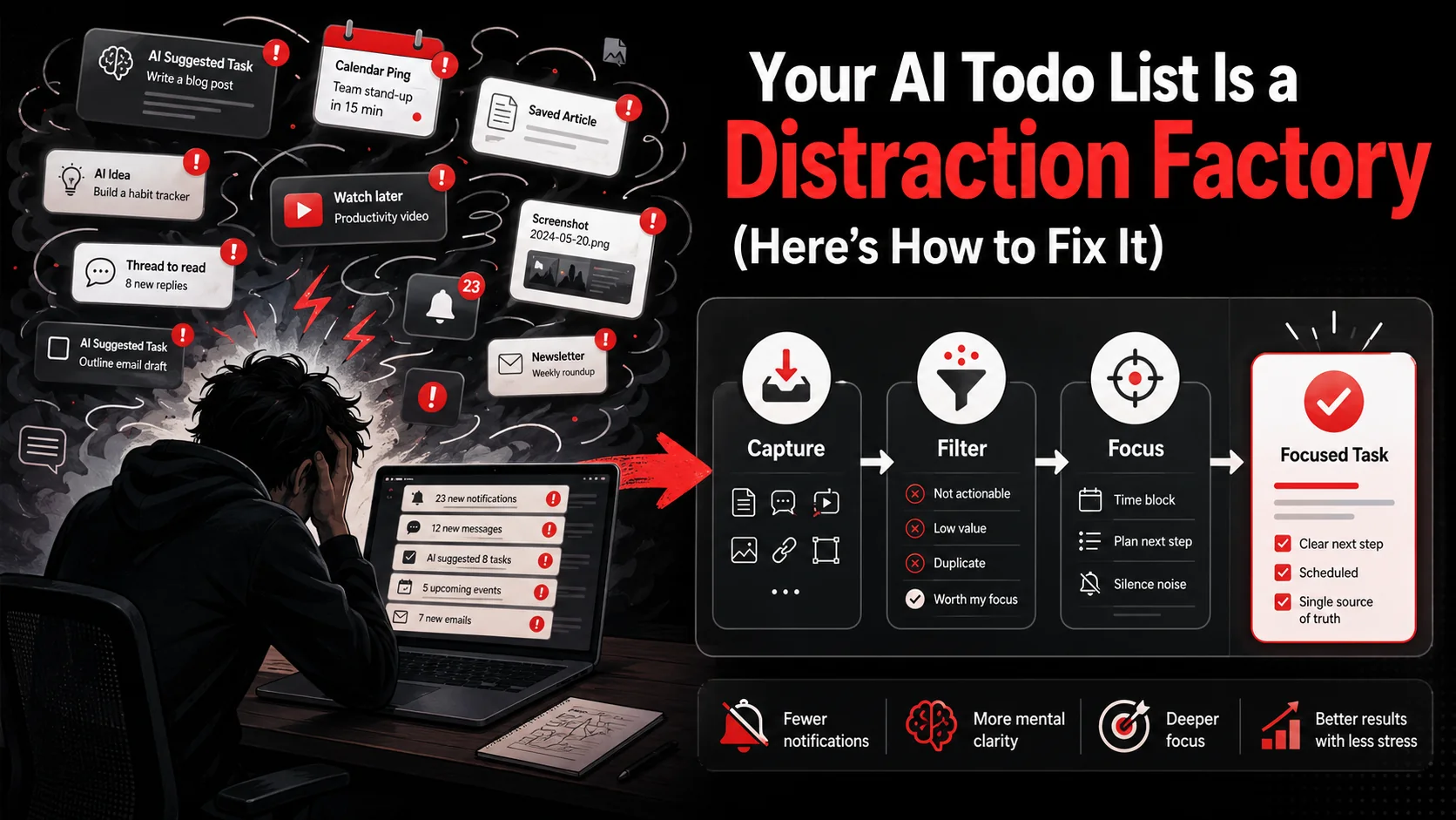 Your AI Todo List Is a Distraction Factory (Here's How to Fix It)