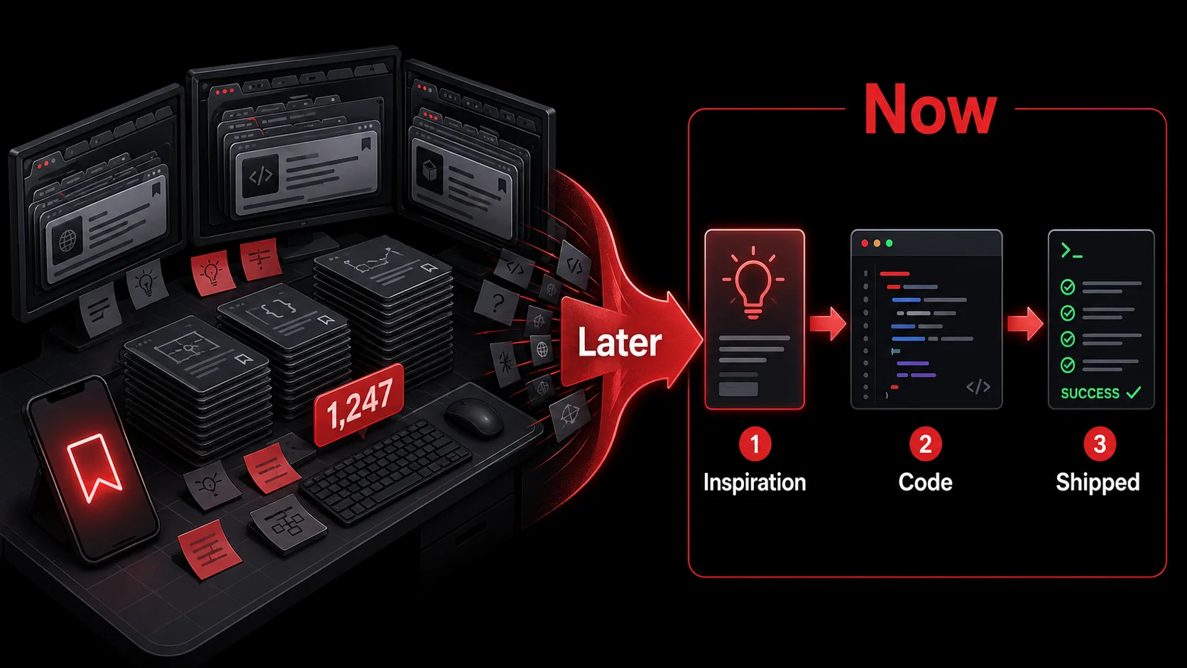Why Your 'Read Later' App Is the Wrong Tool for Developer Inspiration