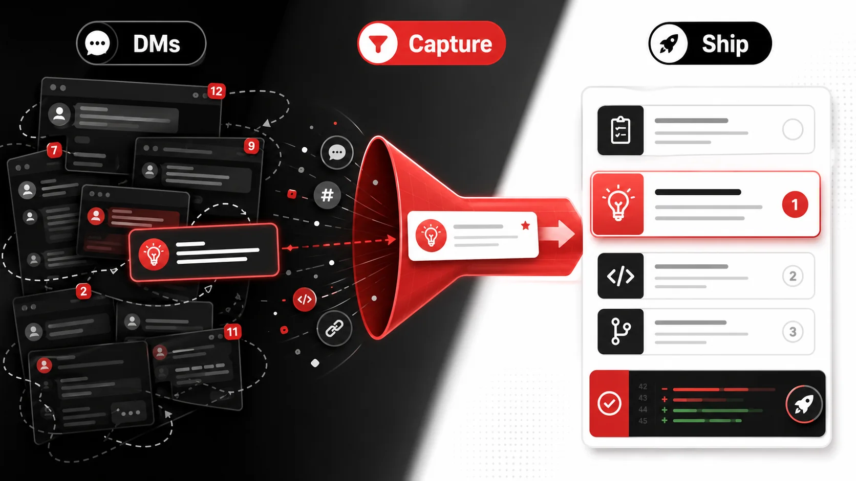 Stop Letting Your Best Ideas Die in the DMs: How to Build a Capture Pipeline from Social Media to Shipped Code