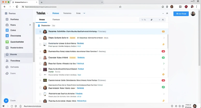 Screenshot of a Todoist project view filtered with a 